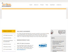 Tablet Screenshot of globalnetworkinformatika.com